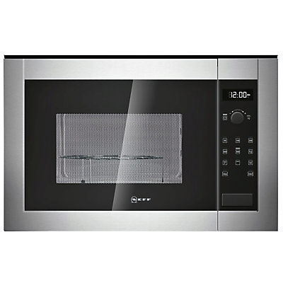 Neff H12GE60N0G Built-In Microwave, Stainless Steel